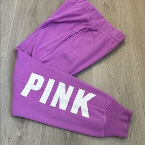 PINK Victoria's Secret Lavender Sweatpants size Xs